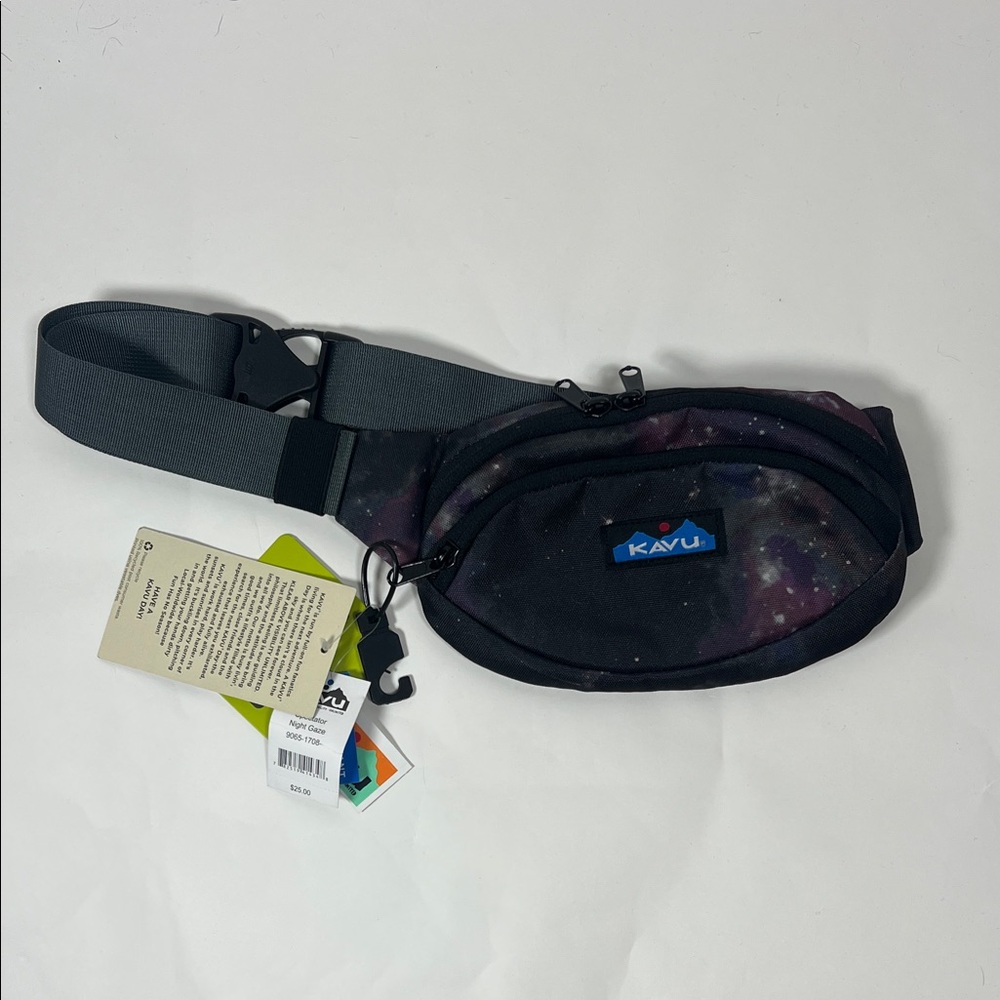 KAVU Galaxy Print Belt Bag